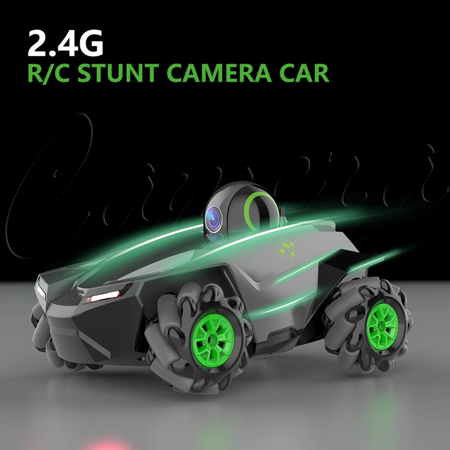 Remote Control Video Stunt Vehicle Boy Off-Road Vehicle with Camera Children'S Electric Toy Remote Control Car Xmas Gift