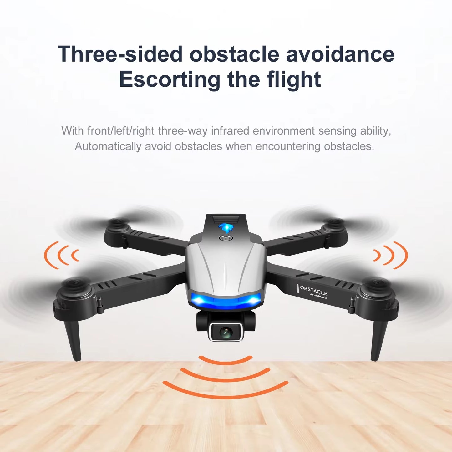 2024 S85 Mini Drone 4K Profesional HD Dual Camera Fpv Drones with Infrared Obstacle Avoidance Rc Helicopter Quadcopter Toys