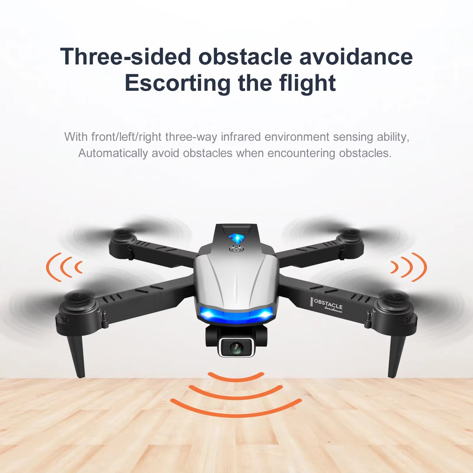 2024 S85 Mini Drone 4K Profesional HD Dual Camera Fpv Drones with Infrared Obstacle Avoidance Rc Helicopter Quadcopter Toys