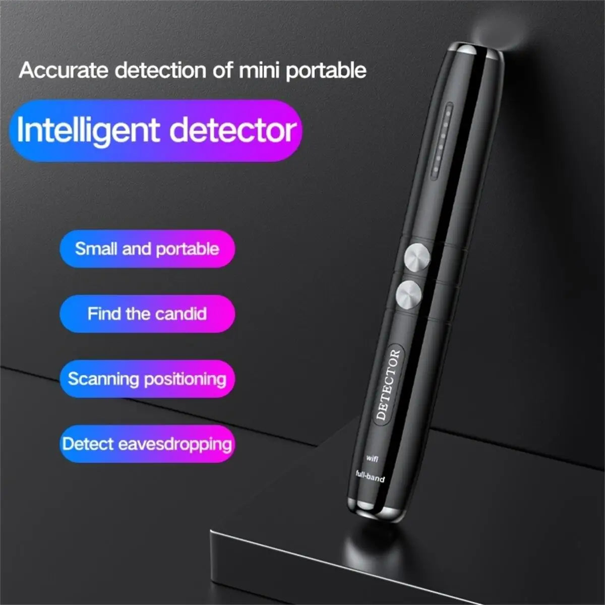 Hidden Camera Detectors, Portable 5-1 Device GPS Tracker Detector Detector Privacy Protector RF Signal Detector Wireless Devices