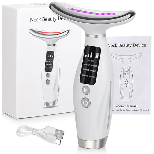 Face & Neck Lifting Beauty Device - Vibration Massage for Skin Care & Personal Use