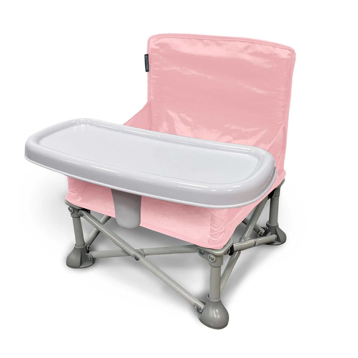 Open Box Pop 'N Sit Eat & Play Portable Chair – Pink Travel High Chair for Kids