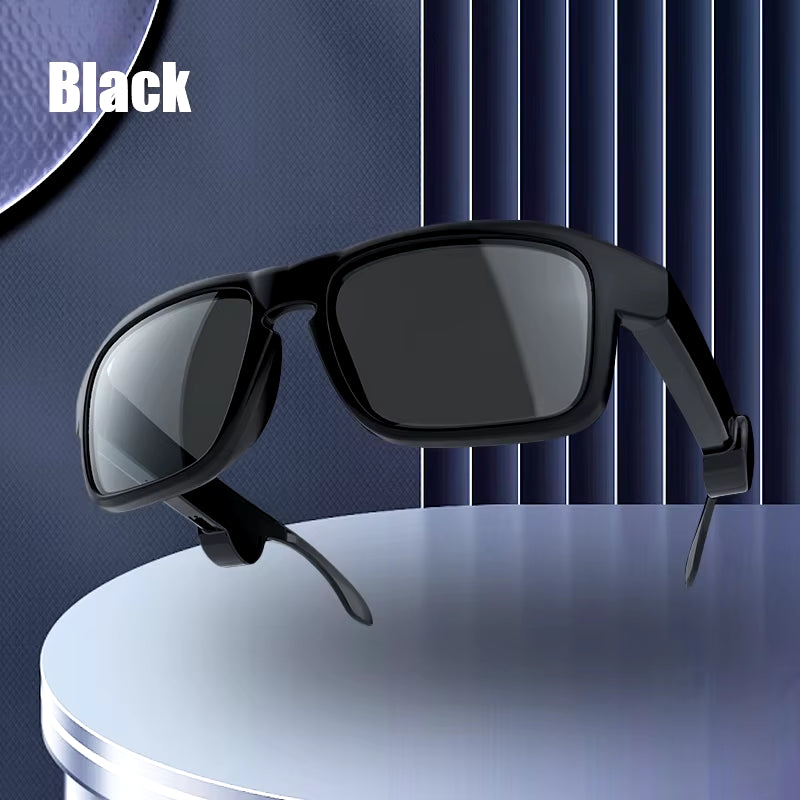 Wireless Bluetooth Glasses | Sports Driving Sunglasses with Built-In Headset & Earbuds